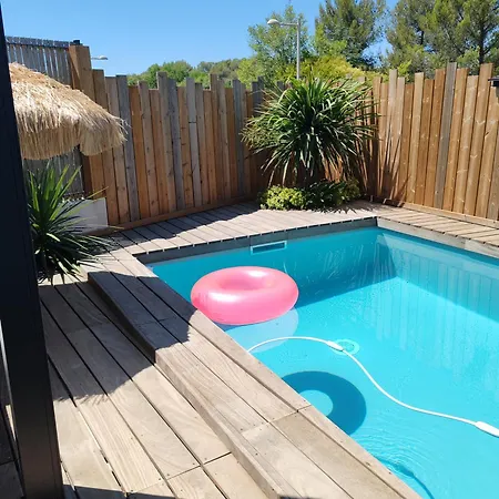 Logement Tout Confort Climatise Jusqu'A 6 Pers Avec Piscine 公寓